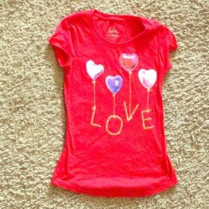Short sleeve shirt, valentine related